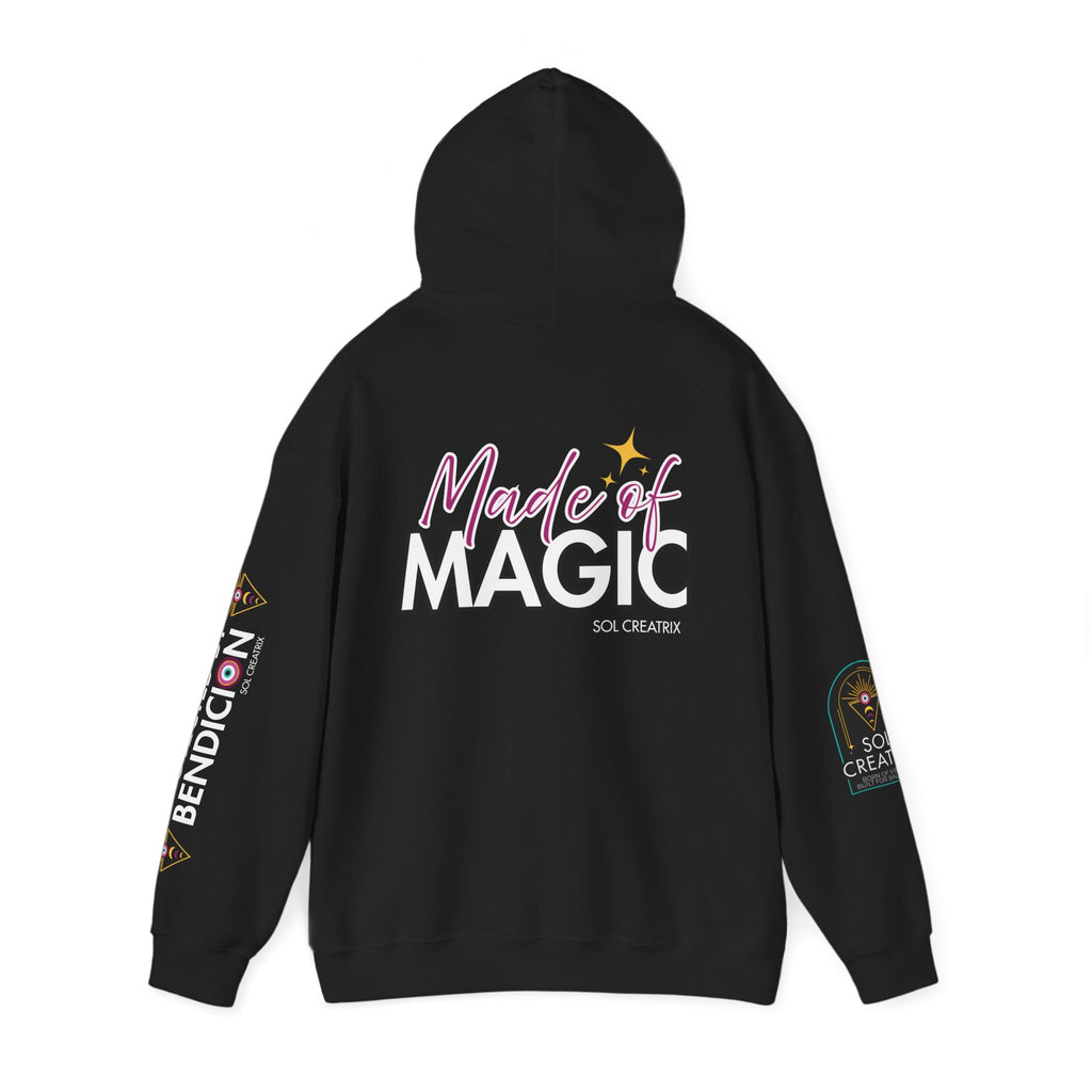 Cosmic Made of Magic Hoodie, Unisex Sweatshirt for Mystical Souls, Astrology Gift, Celestial Apparel, Perfect for Chilly Nights