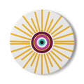 Sol De Ojo Ceramic Coaster