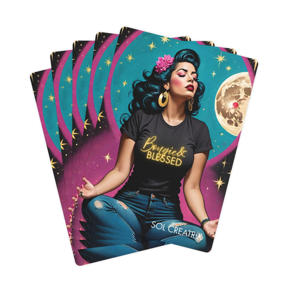 Bougie and Blessed Poker Cards