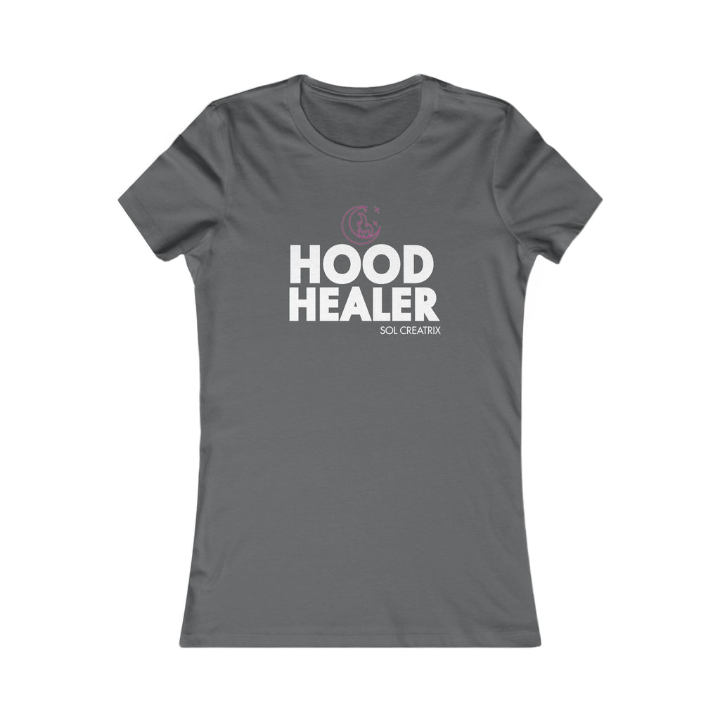 Hood Healer Women's Tee – Bold Urban Healing Graphic Shirt