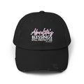 Abuelita's Blessings Protect Me Unisex Distressed Cap