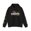 Stay Positive Hoodie, Motivational Sweatshirt, Inspirational Apparel, Unisex Pullover, Gift for Friends