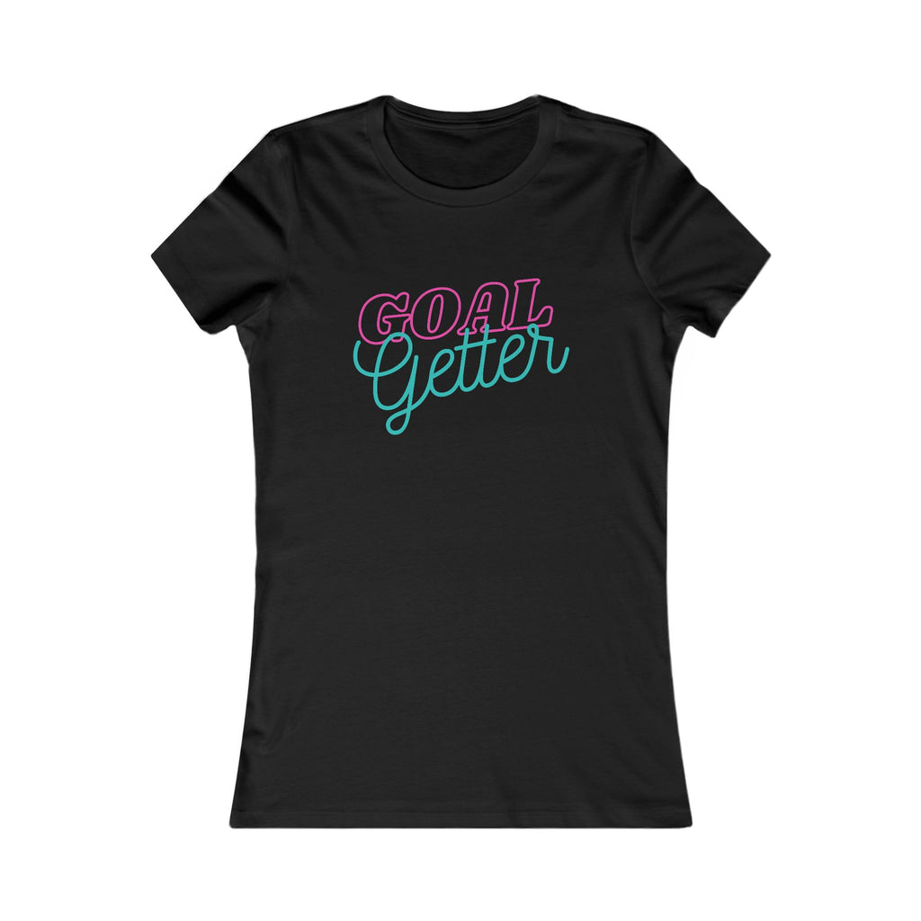 Goal Getter Women's Tee — Motivational Graphic Shirt for Aspiring Women