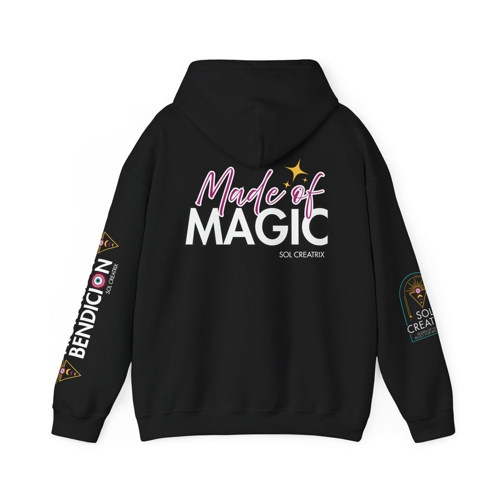 Cosmic Made of Magic Hoodie, Unisex Sweatshirt for Mystical Souls, Astrology Gift, Celestial Apparel, Perfect for Chilly Nights