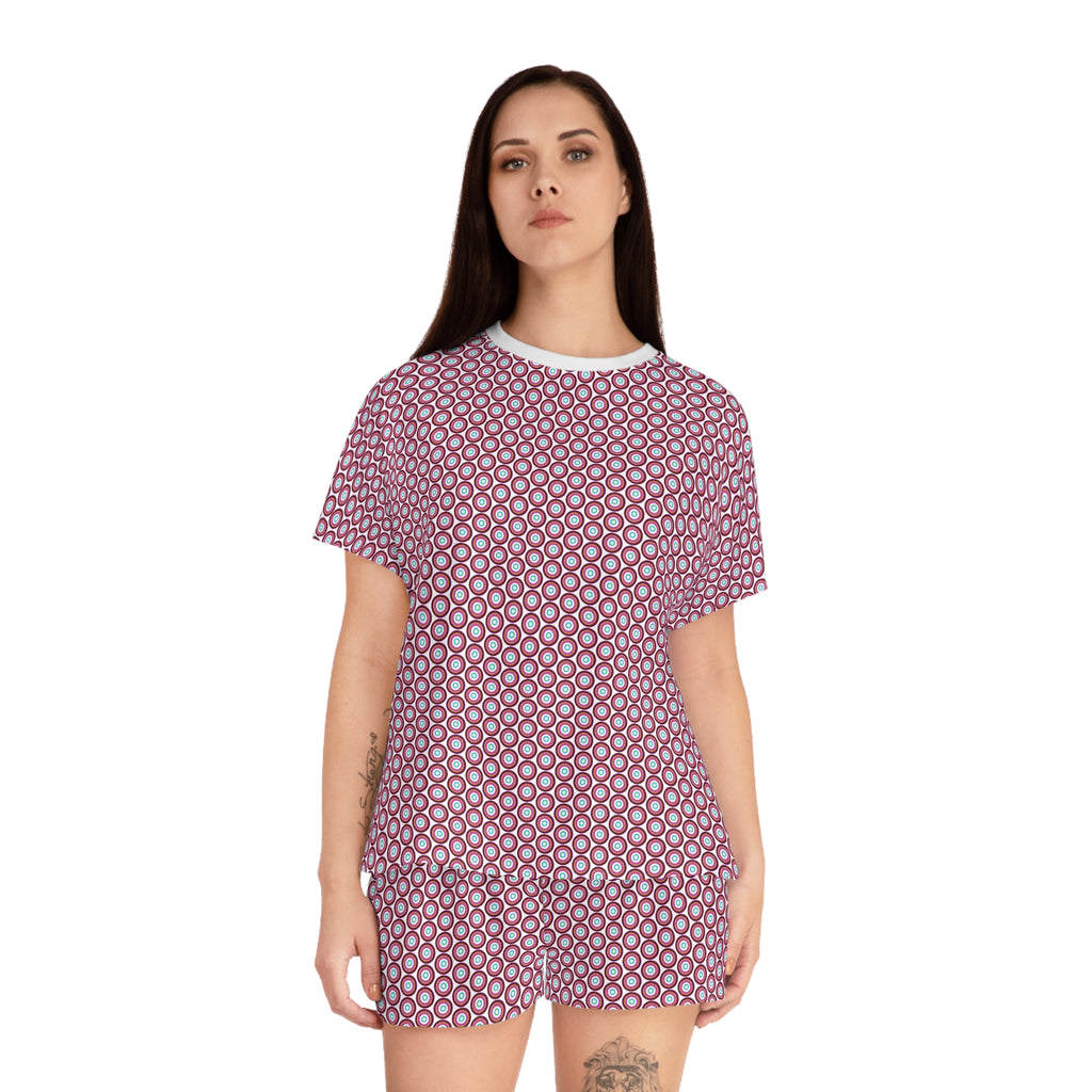 Mal De Ojo Women's Short Pajama Set (AOP)
