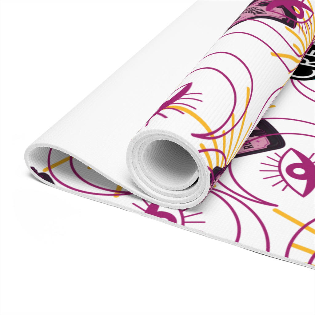 No Bad Vibes Mal De Ojo Foam Yoga Mat