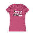 Mano Asabache Strong Women's Tee — Empowerment T‑Shirt for Black Hair Community