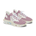 Mal de Ojo Trendy Women's Mesh Sneakers with Unique Dot Pattern, Athletic Shoes, Casual Footwear, Fashion Sneakers, Gift for Her
